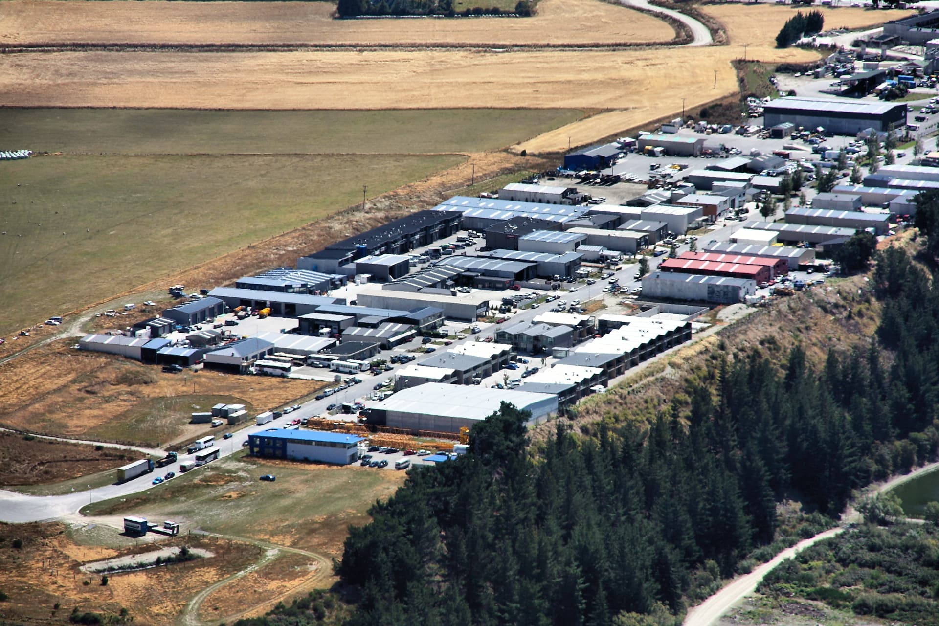 工业园区鸟瞰图